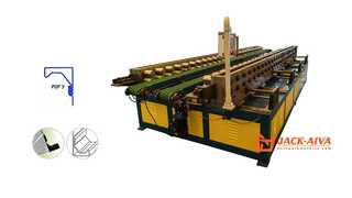 Duplex PDF Duct Flange Roll Forming Machine, PDF-3 Duct Flange, Duct Flange Roll Former, Dövizler için kullanılabilir.