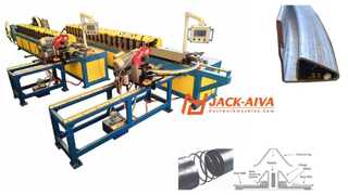 Spiral Yuvarlak Kanal Flanş Makinesi, Yuvarlak Kanal Bağlantısı, Spiralmate Flanş, Kanal Flanş Makinesi