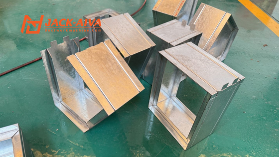 Yangın damper çerçeve yapma makinesi # Perde yangın damper imalat makinesi # Perde yangın damper çerçeve otomatik üretim hattı