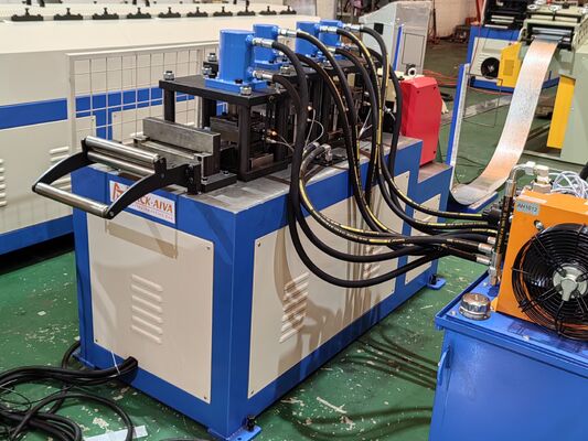 Perde Yangın Damper Makinası | Perde Tipi Yangın Damperi Üretimi