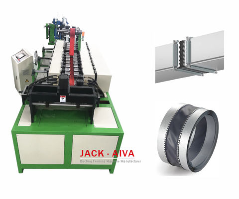 HVAC Esnek Kanal Bağlayıcı Makinesi 40mm GI STEEL 3500x1300x1300mm
